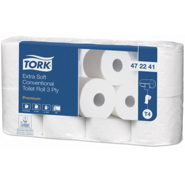Tork Extra Soft WC-paperi valkoinen (40) |  Euro Toimistotukut Oy