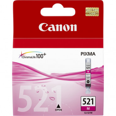 Canon CLI-521m mustepatruuna 9 ml punainen | Euro Toimistotukut Oy