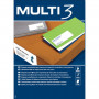 Multi3 tulostusetiketti 210 x 148 mm | Euro Toimistotukut Oy