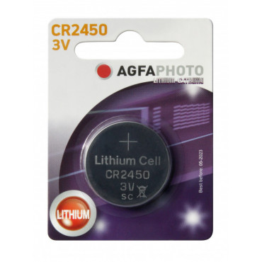 AgfaPhoto CR2450 lithium-nappiparisto 3V |  Euro Toimistotukut Oy