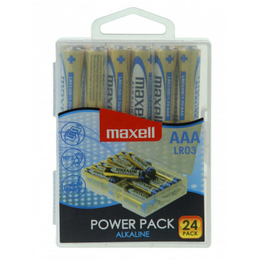 Maxell paristo LR03 (AAA) 24-pack box |  Euro Toimistotukut Oy