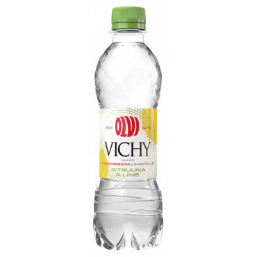 Olvi Vichy Sitruuna & Lime +Mg kivennäisvesi 0,5L KMP | Euro Toimistotukut Oy