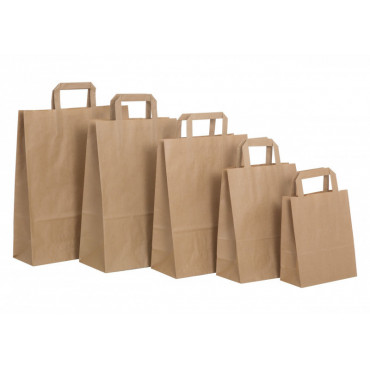 Paperikassi 45/17 x 48 cm Ruskea XXL (150) | Euro Toimistotukut Oy