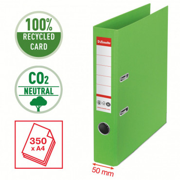 Esselte CO2 neutral mappi No.1 A4 50 mm vihreä | Euro Toimistotukut Oy