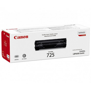 Canon CRG-725 värikasetti musta |  Euro Toimistotukut Oy