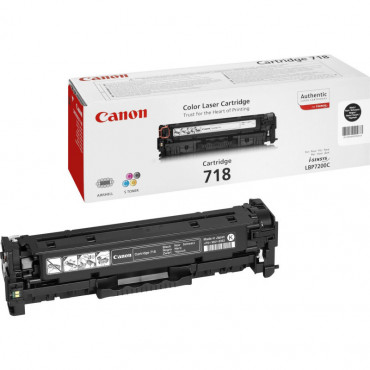 Canon CRG-718BK värikasetti musta |  Euro Toimistotukut Oy