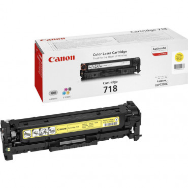 Canon CRG-718Y värikasetti keltainen | Euro Toimistotukut Oy