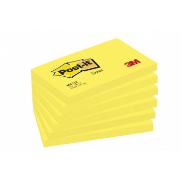 Post-it 655 neonväri keltainen viestilappu 76 x 127 mm |  Euro Toimistotukut Oy