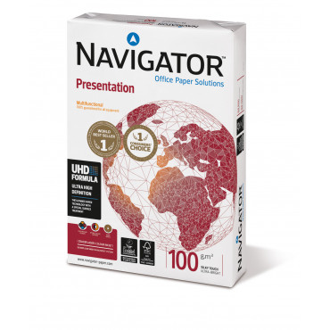Navigator Presentation 100 g A4 värikopiopaperi |  Euro Toimistotukut Oy