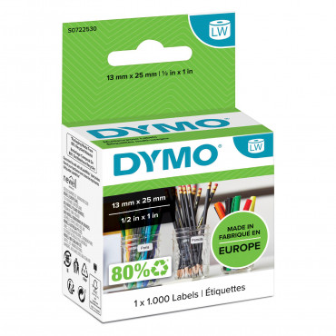 Dymo LabelWriter yleistarra 13 x 25 mm | Euro Toimistotukut Oy