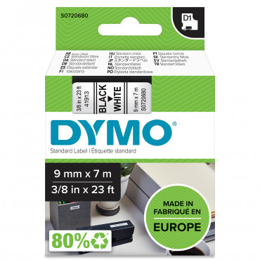 Dymo D1 tarrateippi 9 mm mu/va | Euro Toimistotukut Oy