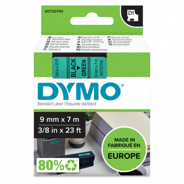 Dymo D1 tarrateippi 9 mm mu/vi | Euro Toimistotukut Oy