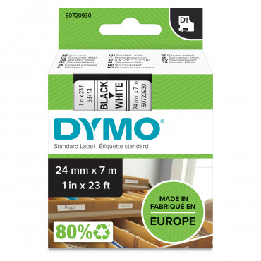 Dymo D1 tarrateippi 24 mm mu/va | Euro Toimistotukut Oy
