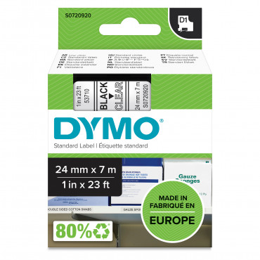 Dymo D1 tarrateippi 24 mm mu/ki | Euro Toimistotukut Oy