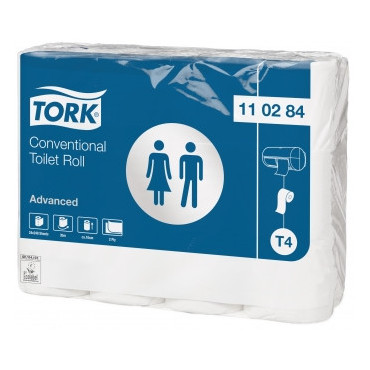 Tork WC-paperi Advanced T4 valkoinen (24) | Euro Toimistotukut Oy