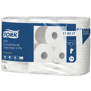 Tork WC-paperi Premium T4 valkoinen (42) |  Euro Toimistotukut Oy
