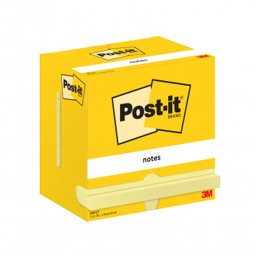 Post-it 655 keltainen viestilappu 76 x 127 mm (12) | Euro Toimistotukut Oy