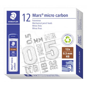 Staedtler Mars Micro irtolyijy 0,5 mm HB | Euro Toimistotukut Oy