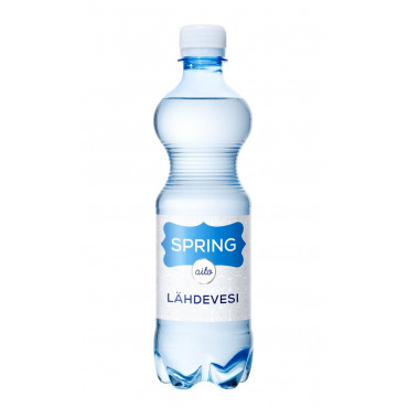 Spring Aqua Lähdevesi 0,5 L | Euro Toimistotukut Oy