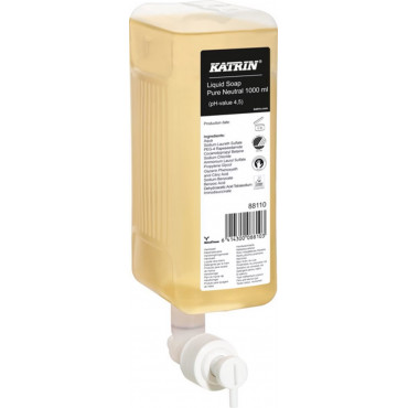 Katrin nestesaippua Neutral 1000 ml hajusteeton 88110 (6) | Euro Toimistotukut Oy
