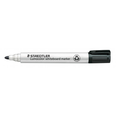 Staedtler Lumocolor 351 valkotaulukynä musta 2 mm pyöreä | Euro Toimistotukut Oy