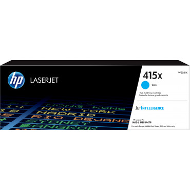 HP 415X Cyan LaserJet Toner Cartridge | Euro Toimistotukut Oy