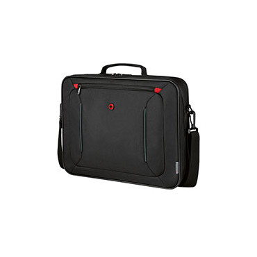 Wenger BQ Clamshell laukku 16″ kannettavalle tietokoneelle musta | Euro Toimistotukut Oy