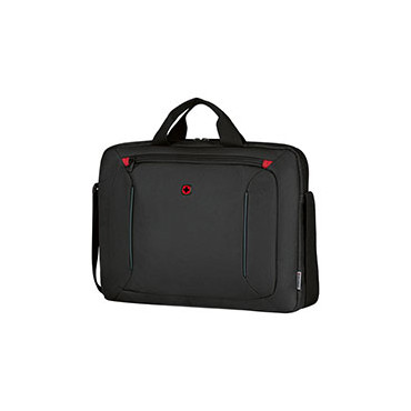 Wenger BQ -Slimcase laukku 16″ kannettavalle tietokoneelle musta | Euro Toimistotukut Oy