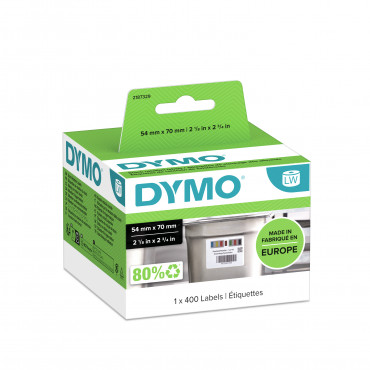 Dymo LabelWriter varastotarra 70 x 54 mm | Euro Toimistotukut Oy