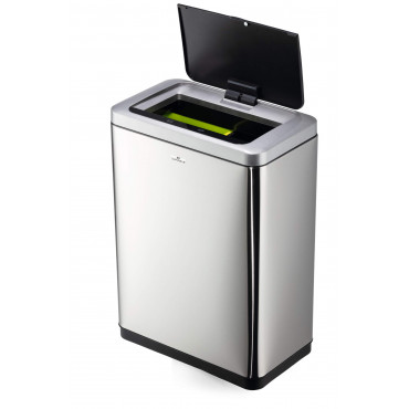 Durable Sensor Bin NO TOUCH DUO 2 x 20 L roskakori | Euro Toimistotukut Oy