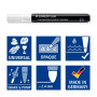 Staedtler Lumocolor 349 maalikynä 2,4 mm hopea | Euro Toimistotukut Oy