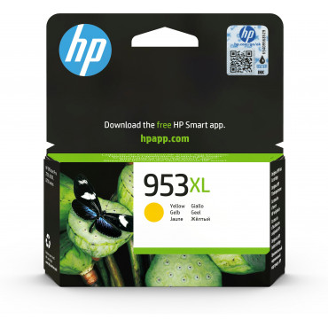 HP 953 XL mustesuihkuvärikasetti keltainen