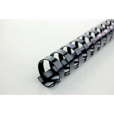 GBC 12 mm A4 sidontakampa musta (100)