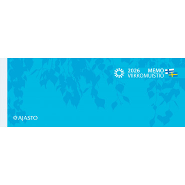 Memo-viikkomuistio, sininen