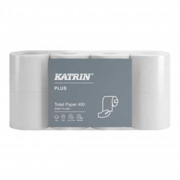 Katrin Plus EasyFlush wc-paperi 2-krs valkoinen 96039 | Euro Toimistotukut Oy