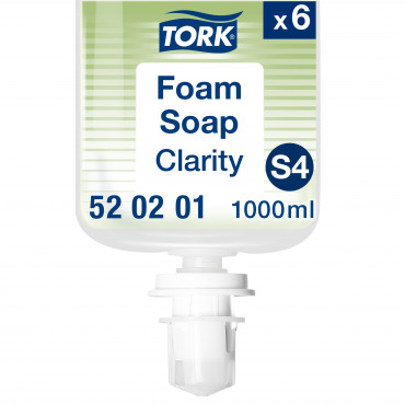 Tork kirkas vaahtosaippua 1000 ml S4 (6) Tork kirkas vaahtosaippua 1000 ml S4 (6) | Euro Toimistotukut Oy