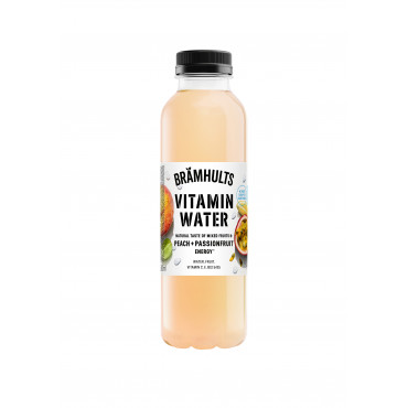 Brämhults Vitamin Water Persikka-Passiohedelmä 0,5 L | Euro Toimistotukut Oy
