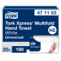 Tork Xpress® Multifold -käsipyyhkeet luonnonvalkoinen H2 | Euro Toimistotukut Oy