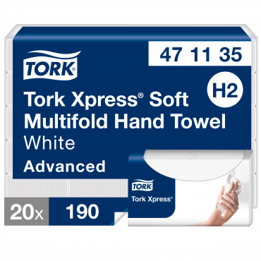 Tork Xpress® Soft Multifold käsipyyhe H2 | Euro Toimistotukut Oy