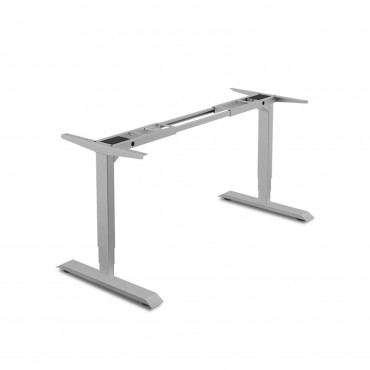 TC RS3 2-jalkainen sähköpöydänrunko - harmaa | Euro Toimistotukut Oy