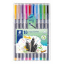 Staedtler Triplus fineliner 334 0,3 mm 10-v sarja | Euro Toimistotukut Oy