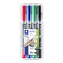 Staedtler 348 DUO huopakynä 4 väriä 0.6 mm/1.5 mm | Euro Toimistotukut Oy