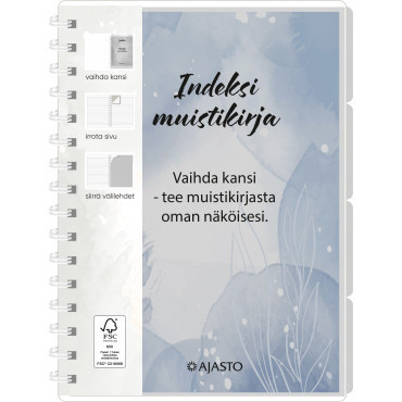 Indeksi muistikirja