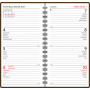 Agenda horizontal, ruskea | Euro Toimistotukut Oy