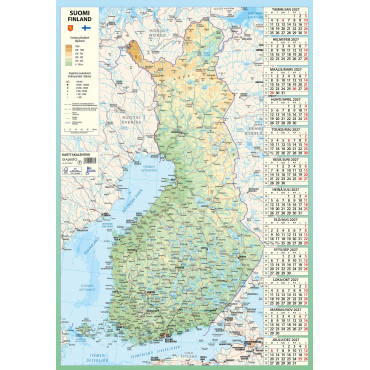 Karttakalenteri | Euro Toimistotukut Oy