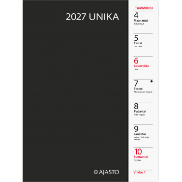 Unika, musta | Euro Toimistotukut Oy