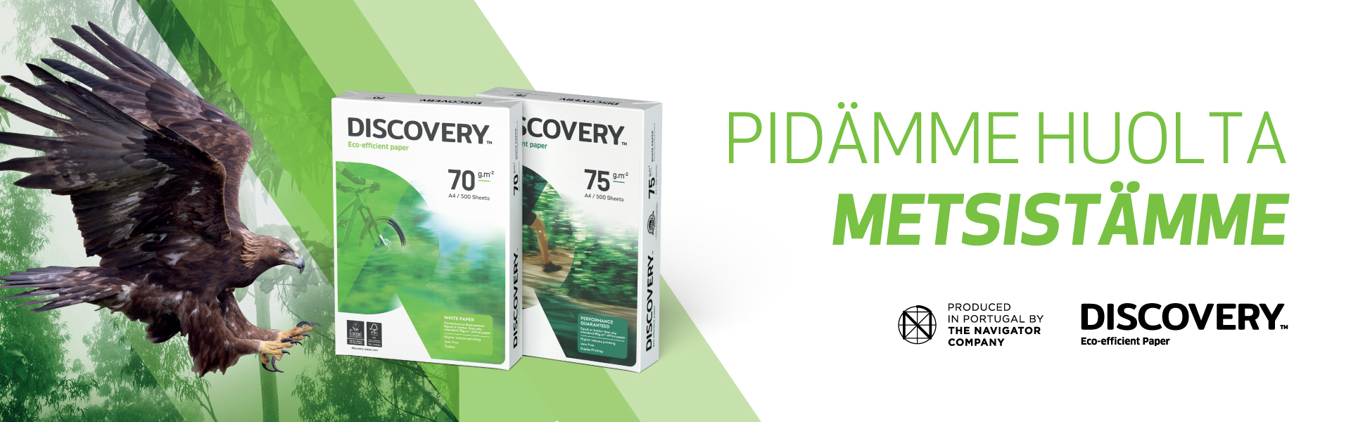 Discovery metsät huhtikuu-toukokuu